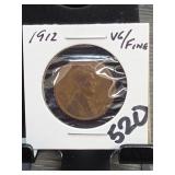 1912 Lincoln Wheat Cent