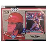 1983 Donruss Action All-Stars Pete Rose Card