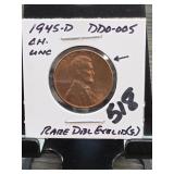 1945-D Lincoln Wheat Cent