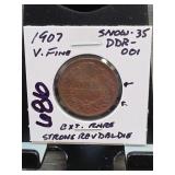 1907 Indian Head Cent