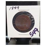 1889 Indian Head Cent