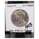 2005-D Kennedy Half Dollar