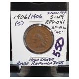 1906/1906 Indian Head Cent