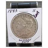 1883 Morgan Dollar