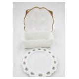 White Serving Dishes and Plates