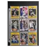 Detroit Tigers Baseball Card Collection