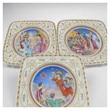 Lot of Hutschenreuther Ole Christmas Plates