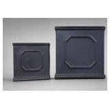 Dark Raised-Panel Box Forms