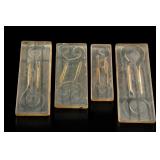 Lot of Decorative Glass Panels