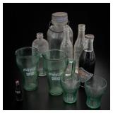 Coca-Cola COWBOY Glassware, Bottles & Jar