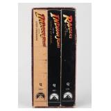 Paramount Indiana Jones Trilogy VHS Set
