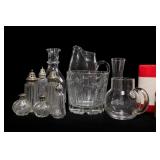 Mixed Glassware and Condiment Vessels