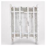 White-Painted Decorative Wall Shelf