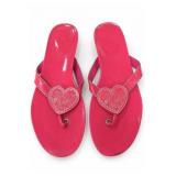 Coach Poppy Flip-Flop Sandals, Size 8