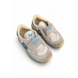 1980s Smurf Sports Hook-and-Loop Shoes