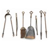 Tabletop Stand with Seven Assorted Metal Tools