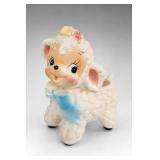 Ceramic Lamb-Shaped Planter