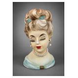 Rubens Originals 485 Lady Head Vase