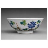 Tongzhi-Mark Wucai Porcelain Bowl