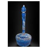 ALMAHD Mouthblown Glass Stoppered Vase