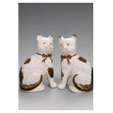Lot of Staffordshire Cat Figurines