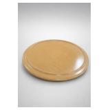 Round Wood-Grain Lazy Susan Serving Tray