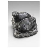 Unidentified Inuit artist/carver Animal Sculpture
