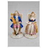Occupied Japan Porcelain Figurine Pair