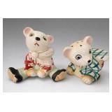 Stackable Bear Salt and Pepper Shaker Set