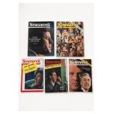 Lot of Newsweek Magazines, 1961ï¿½1968