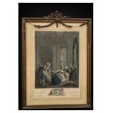 Quï¿½en dit lï¿½abbï¿½ ? Framed French Print