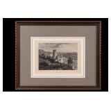Stolzenfels Framed Engraving