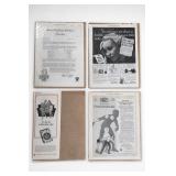 4 Vintage Hanes, Ritz & Coffee Print Ads