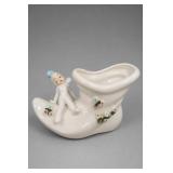 Japanese Lusterware Pixie Shoe Planter