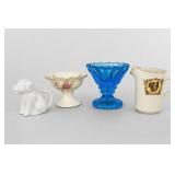 4-Piece Ceramic & Glass Tableware Lot