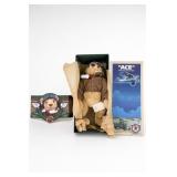 1998 Texaco Ace Flying Pioneer Bear Set