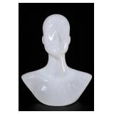 White Mannequin Display Bust