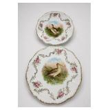 Pair of PM Bavaria Game Bird Plates