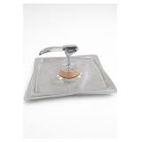 Hellerware Chromium Nutcracker Serving Tray