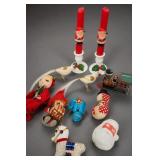 Lot of Christmas Ornaments & Decorations