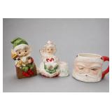 Commodore Angel, Elf Figurine & Santa Mug