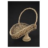 Large Oval Wicker Gathering Basket