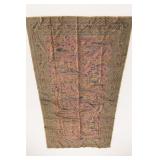 Vintage Chinoiserie Tea Garden Pictorial Area Rug