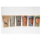 6 1965 LA Dodgers Volpe Promotional Cups & Prints