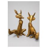 MCM Gold Leaf Ceramic Freeman-McFarlin Mr & Mrs Fo