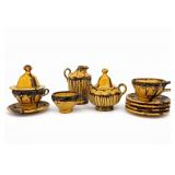 1920s 30s Oaxaca Mexico Chocolate Dish Set