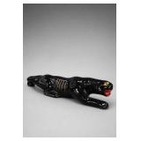 Mid-Century Japanese Black Panther Figurine