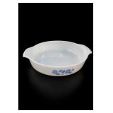 Anchor Hocking Blue Flower Casserole dish