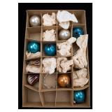 Vintage Glass Christmas Tree Ornaments