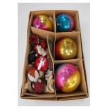 Assorted Glass Christmas Ornaments